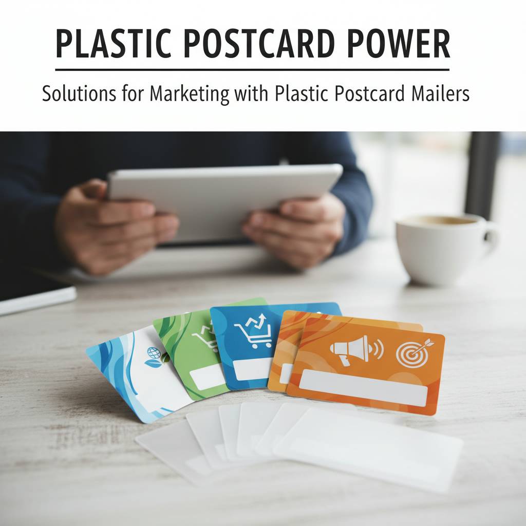 Solutions for Marketing with Plastic Postcard Mailers